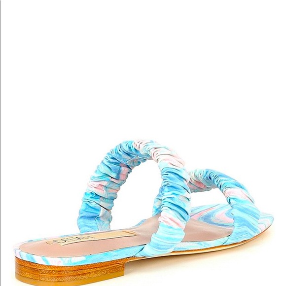 New Deltan Cora Printed Two Band Sandals - Picture 13 of 16